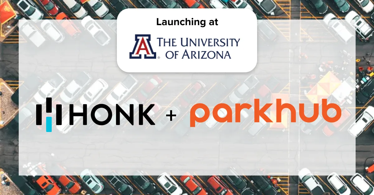 HONK and ParkHub Partnership | Create Safety First Parking Solution