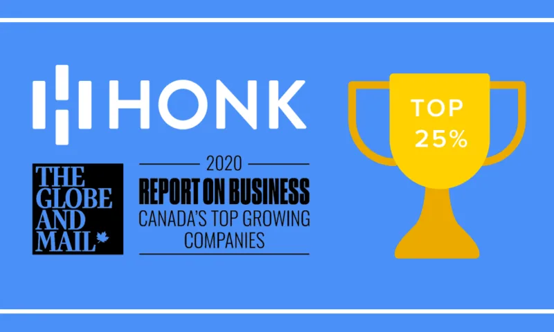 HONK Ranks on Top Growing Companies List