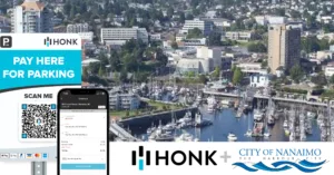 City of Nanaimo launches HONK's contactless parking payments to make parking safer and easier for drivers.