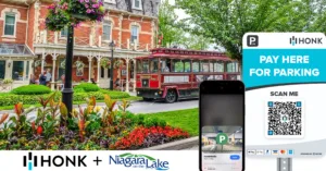 NOTL launches HONK's contactless parking payments to make parking safer and easier.