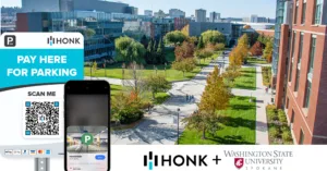 WSU launches HONK's contactless parking payments | Real-time parking updates with HonkMobile app