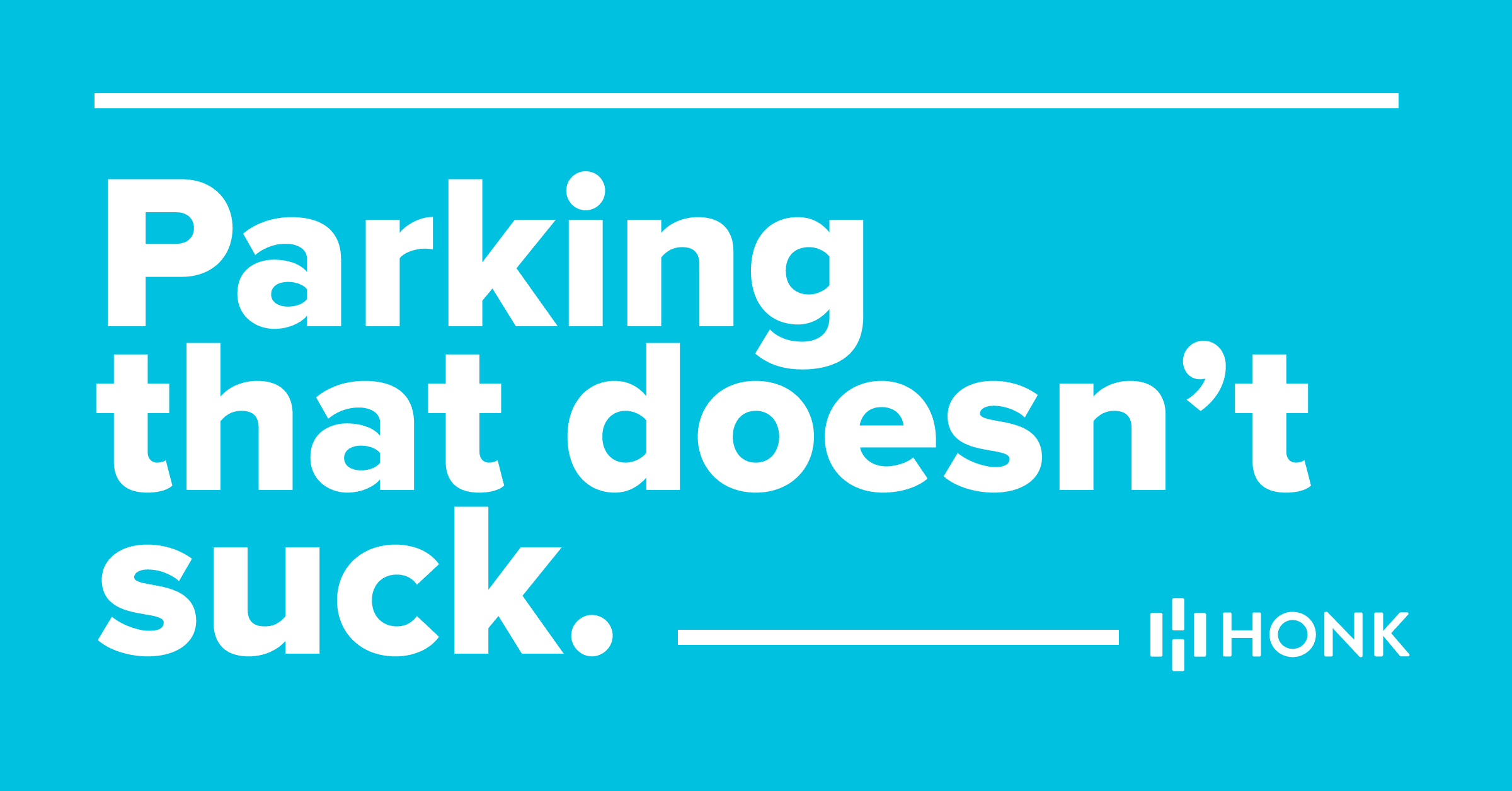 Parking That Doesn’t Suck With HONK’s Scan-to-Park