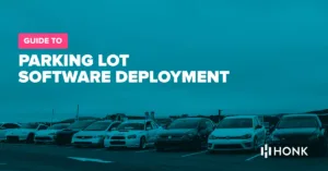 Parking lot software development | Parking reservations made easy with HonkMobile.