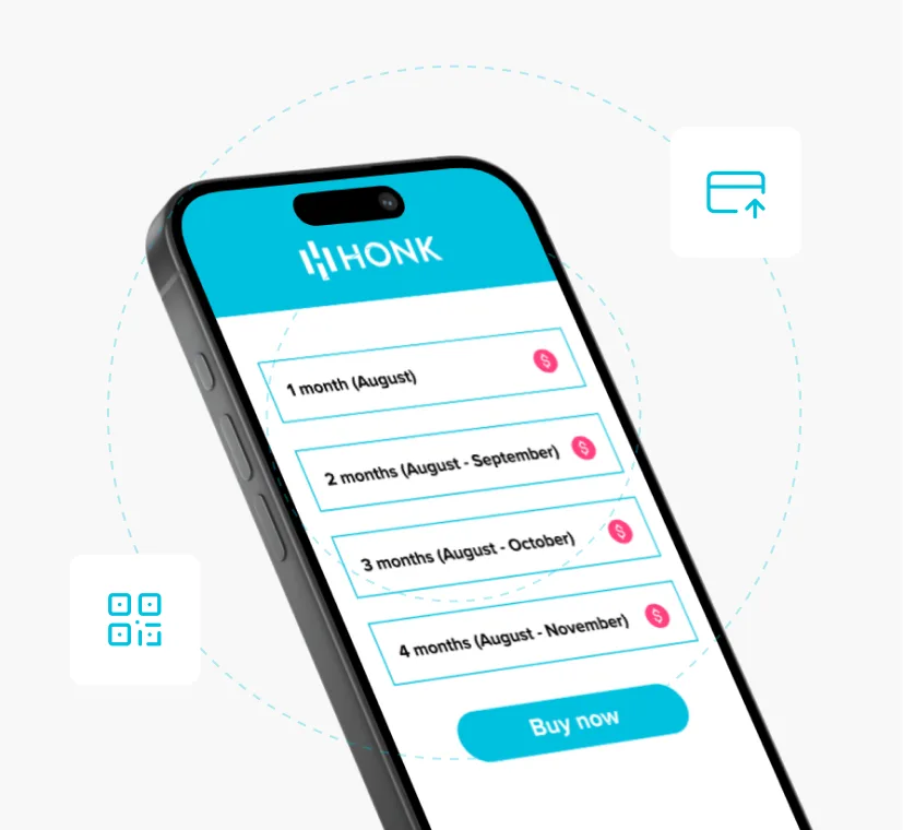 Discover parking hotspots with HonkMobile